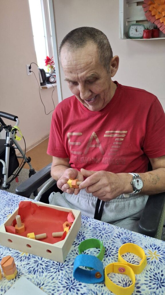 cwiczenia motoryki na terapii